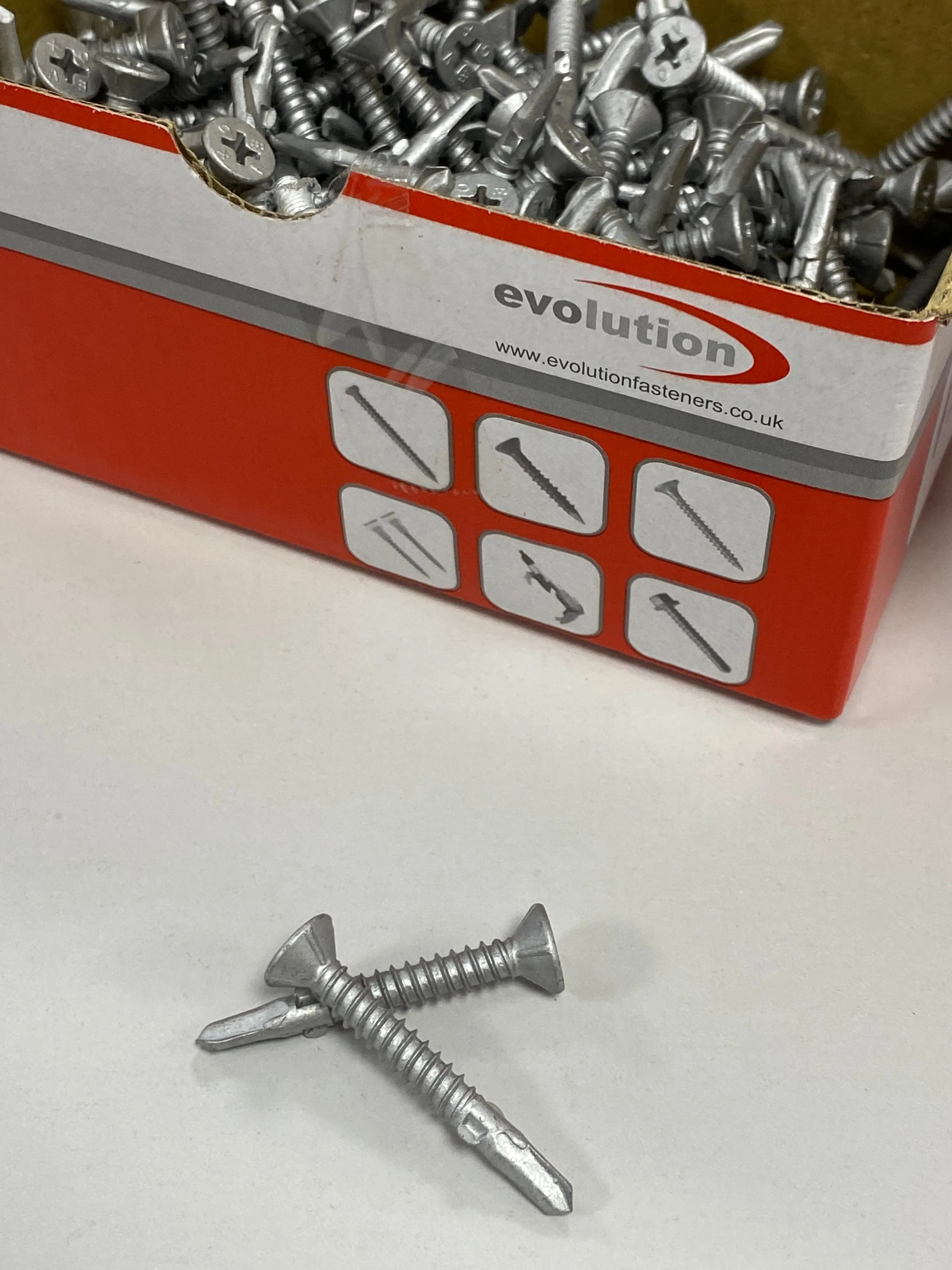 38mm x 4.8 (Loose) EVOLUTION Wingtip Screw - Box of 200