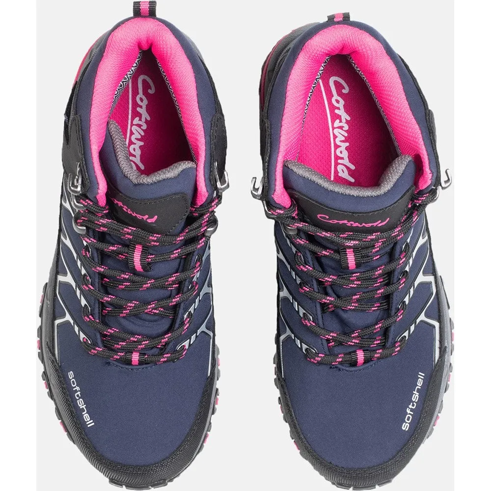 Abbeydale Mid Hiking Boots Navy/Black/Fuchsia