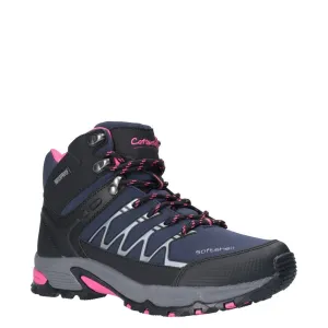 Abbeydale Mid Hiking Boots Navy/Black/Fuchsia