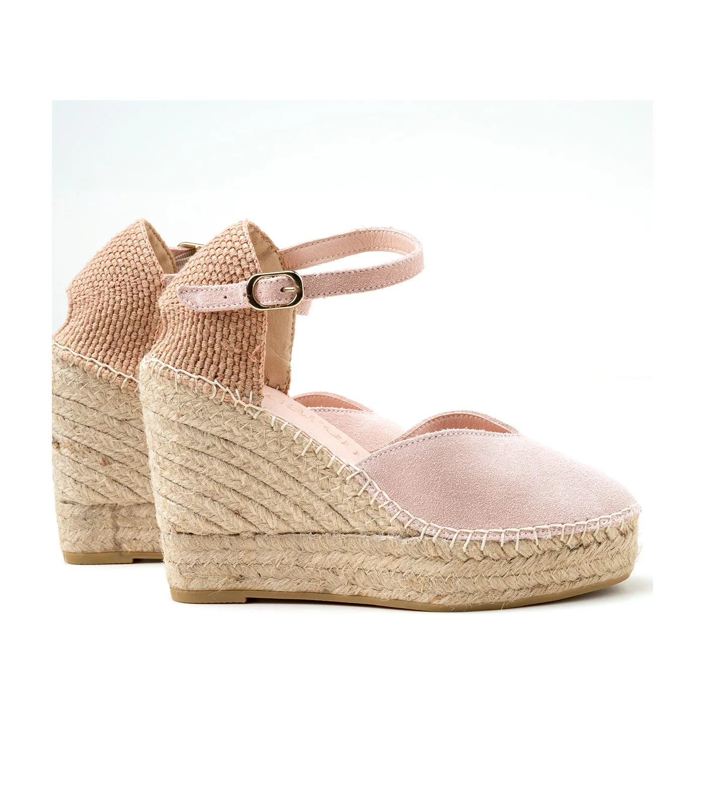 Alba6 Wedge Espadrilles Taupe