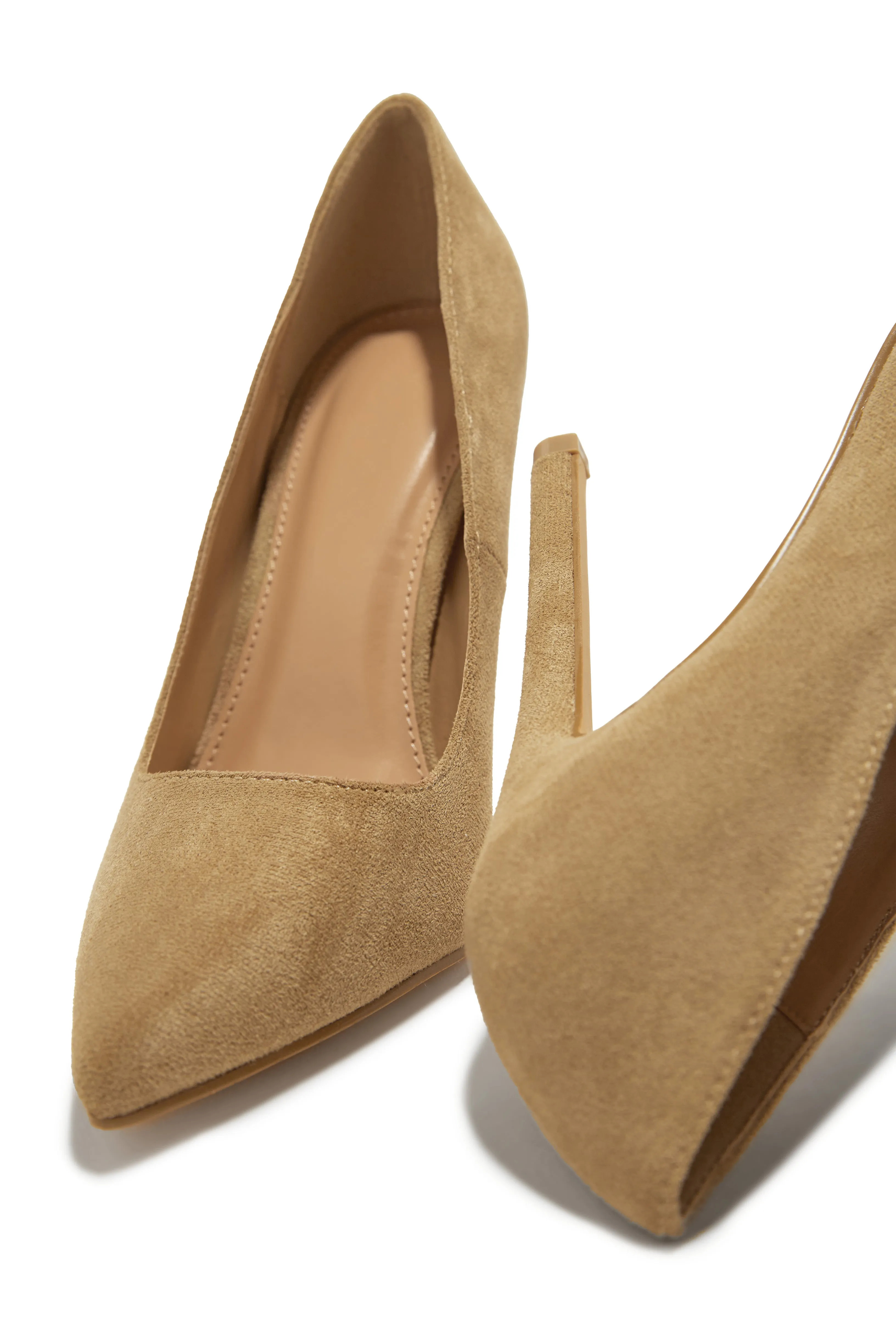 Aylene High Heel Pumps - Camel