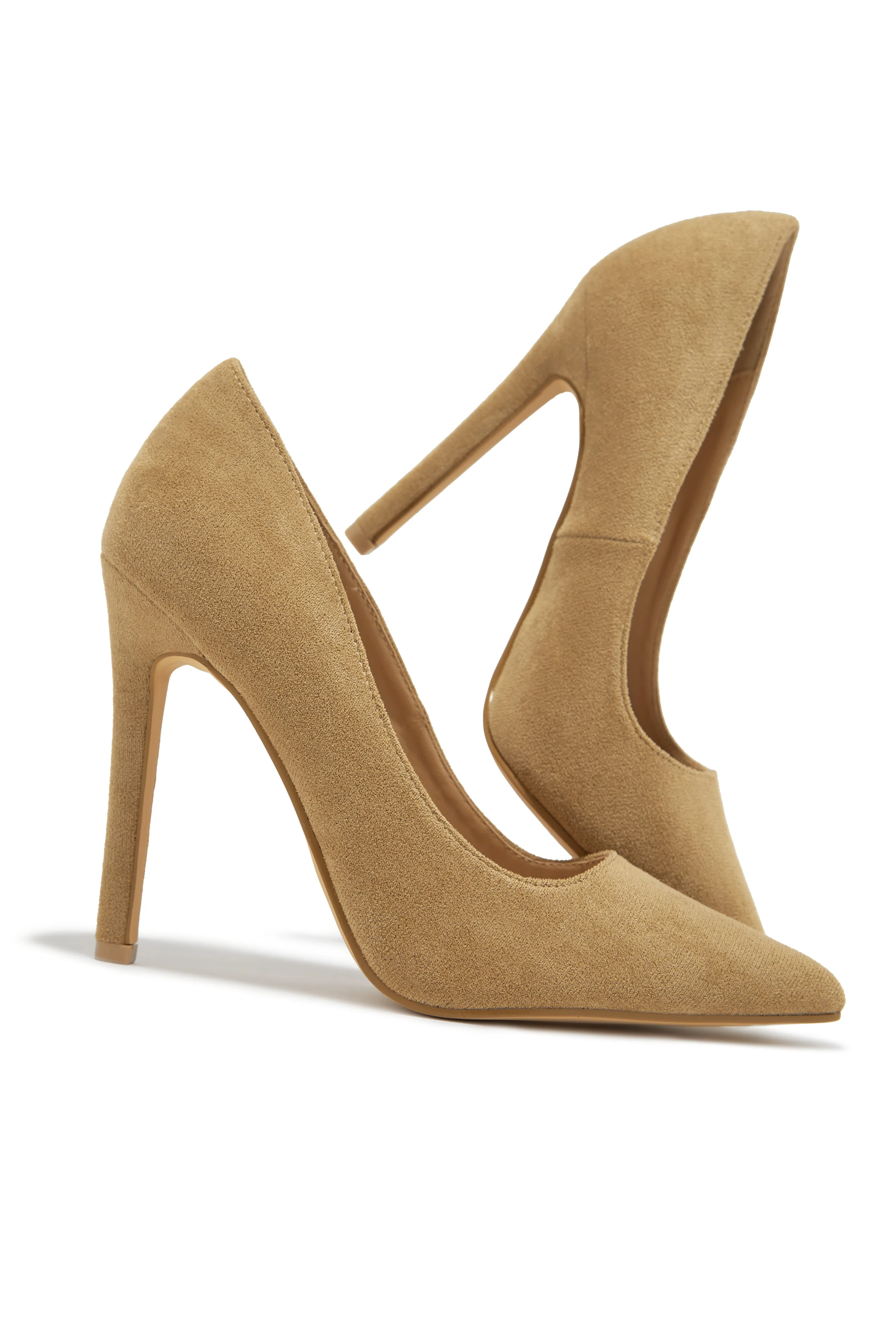 Aylene High Heel Pumps - Camel