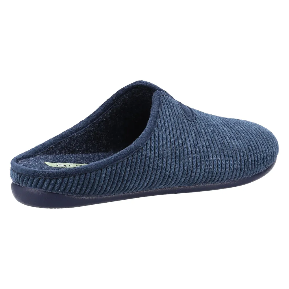 Blackbird Mule Slippers Navy