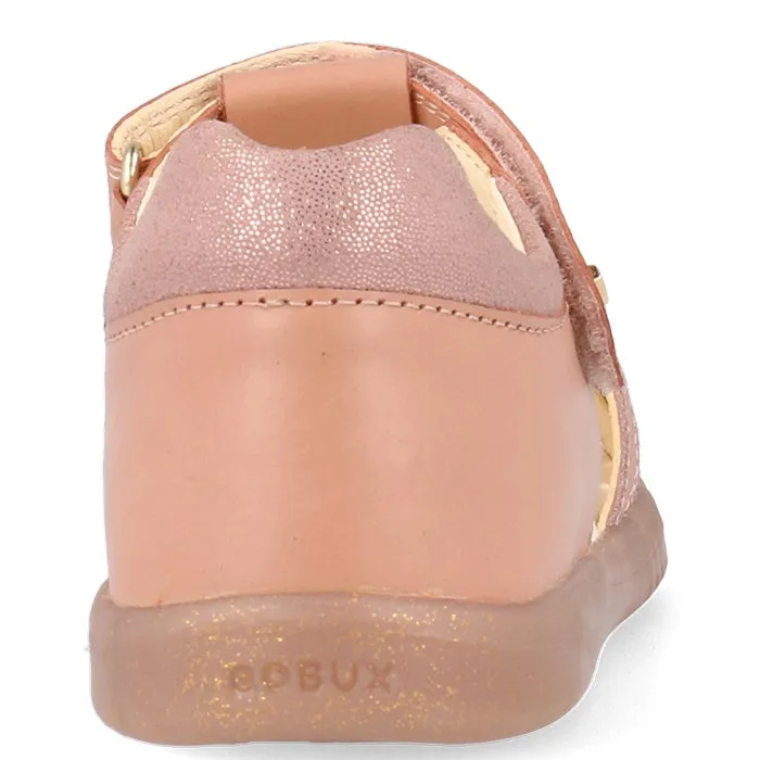 Bobux Kids Plus KP Leather Sandal Cross Jump 837012 Rose Pink