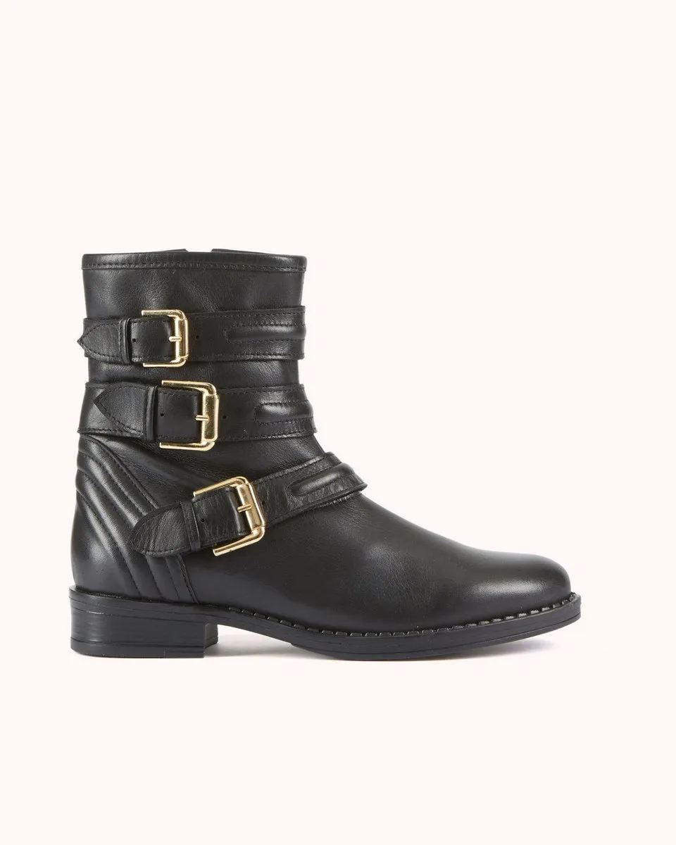 Bottines En Cuir Futille - Noir