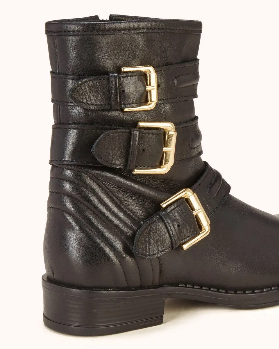 Bottines En Cuir Futille - Noir