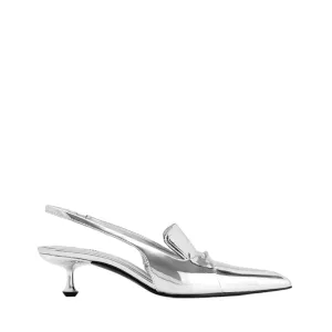 Carla Metallic Kitten Heel Pumps