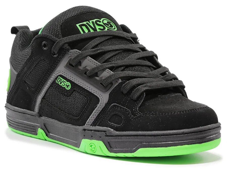 Comanche Black Charcoal Lime Nubuck