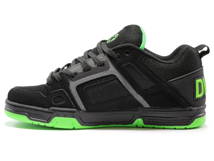 Comanche Black Charcoal Lime Nubuck