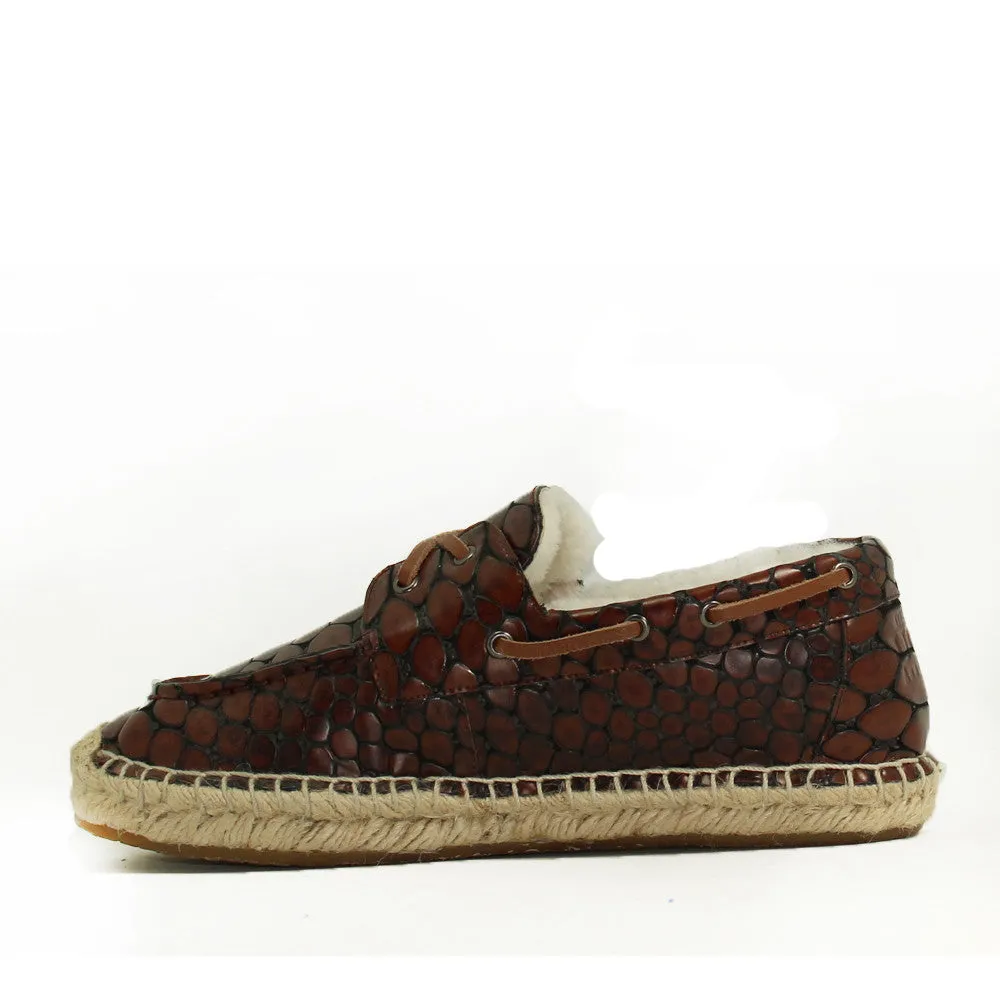 Costa Rica Croc Boat Shoes - Croc Brown