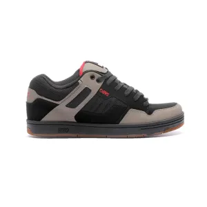 DVS F0000278034 ENDURO 125   LUTZKA MN'S (Medium) Brindle/Black/Red Leather & Mesh Skate Shoes