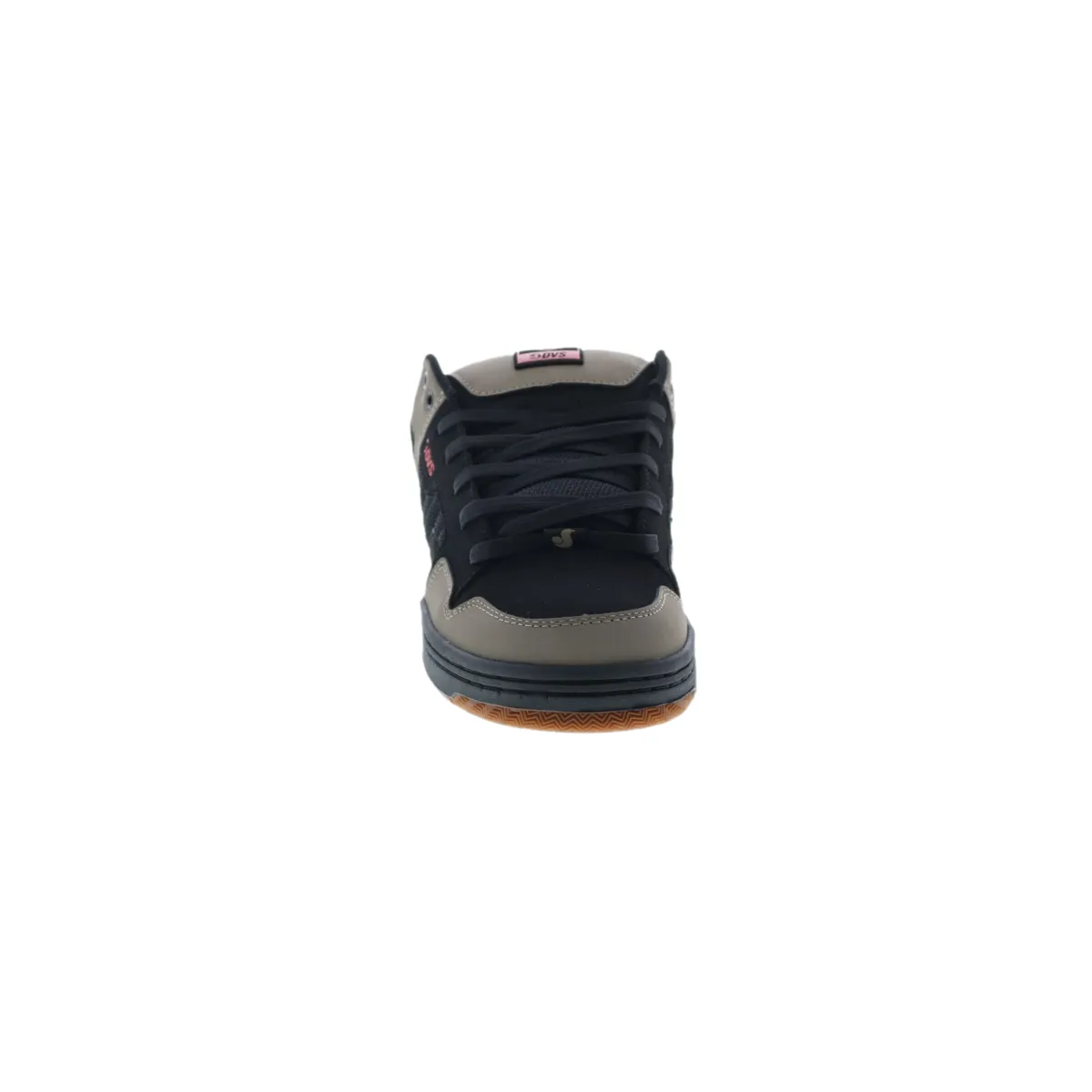 DVS F0000278034 ENDURO 125   LUTZKA MN'S (Medium) Brindle/Black/Red Leather & Mesh Skate Shoes