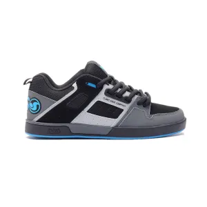 DVS F0000323022 COMANCHE 2.0  MN'S (Medium) Charcoal/Black/Blue Leather Skate Shoes