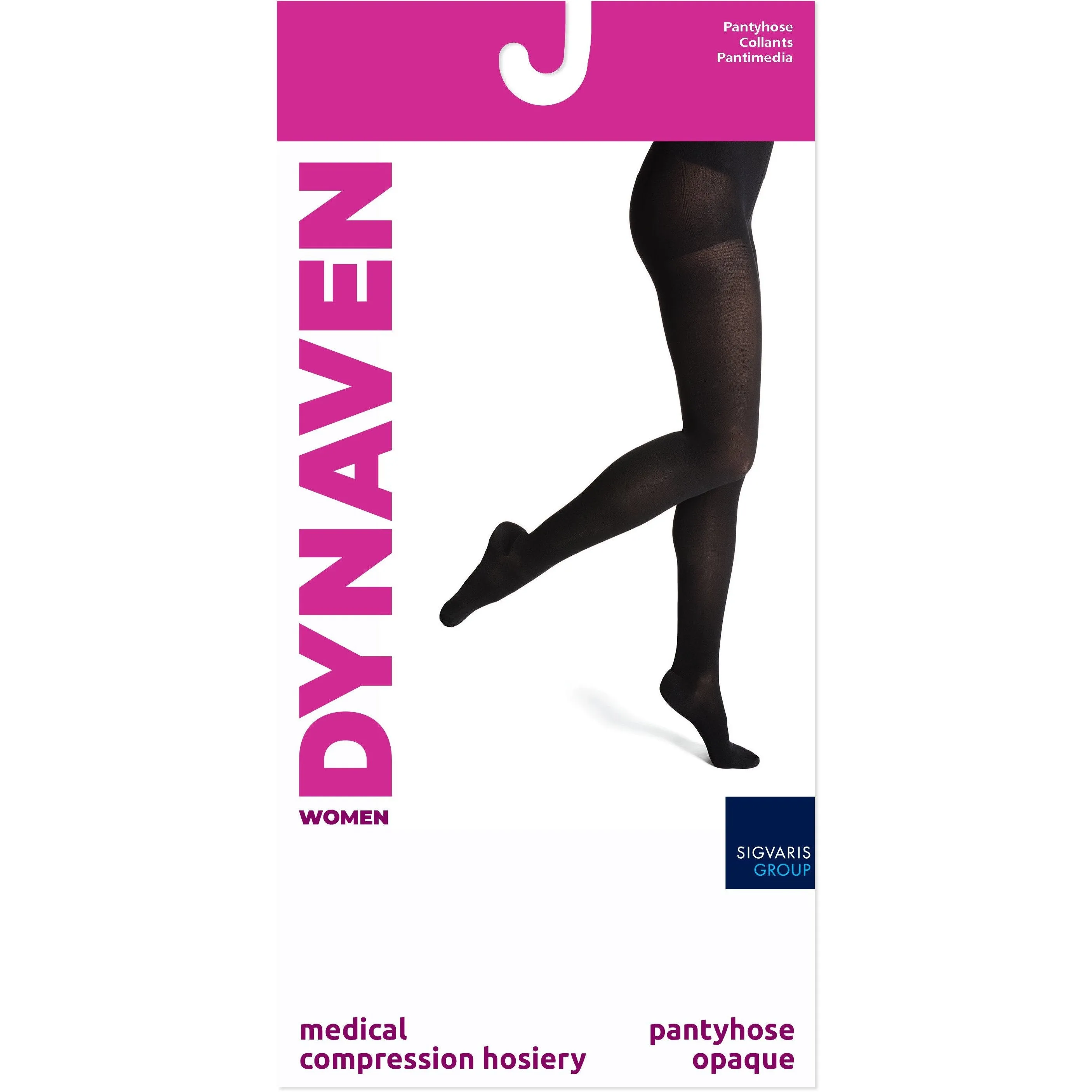 Dynaven Opaque Women's Pantyhose 15-20 mmHg