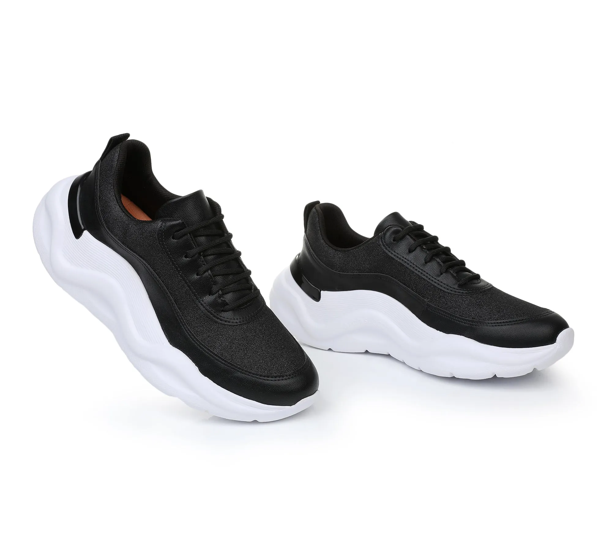 Flashy Chunky Sneakers - Black (939.004)