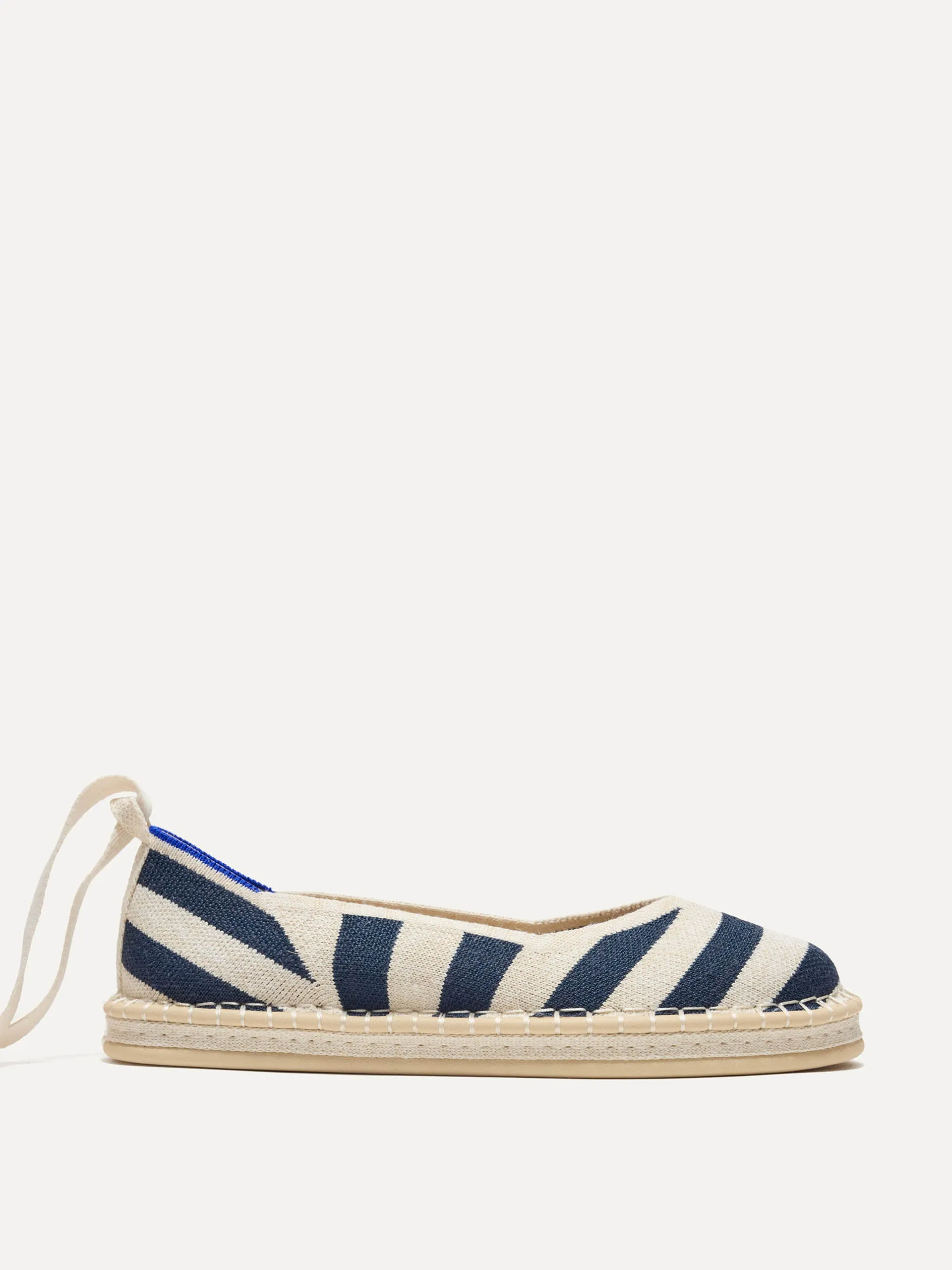 Flat ankle strap espadrilles