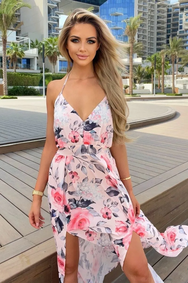 Floral Print Maxi Dress