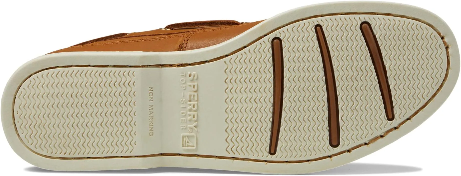 Gold Mako Sperry Boat Shoes, Tan