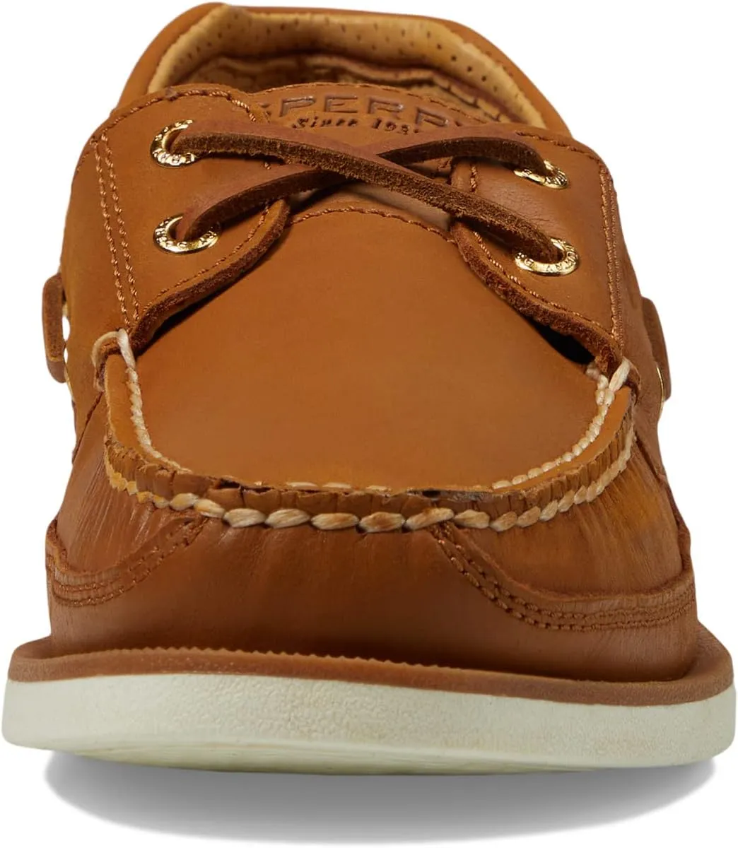 Gold Mako Sperry Boat Shoes, Tan