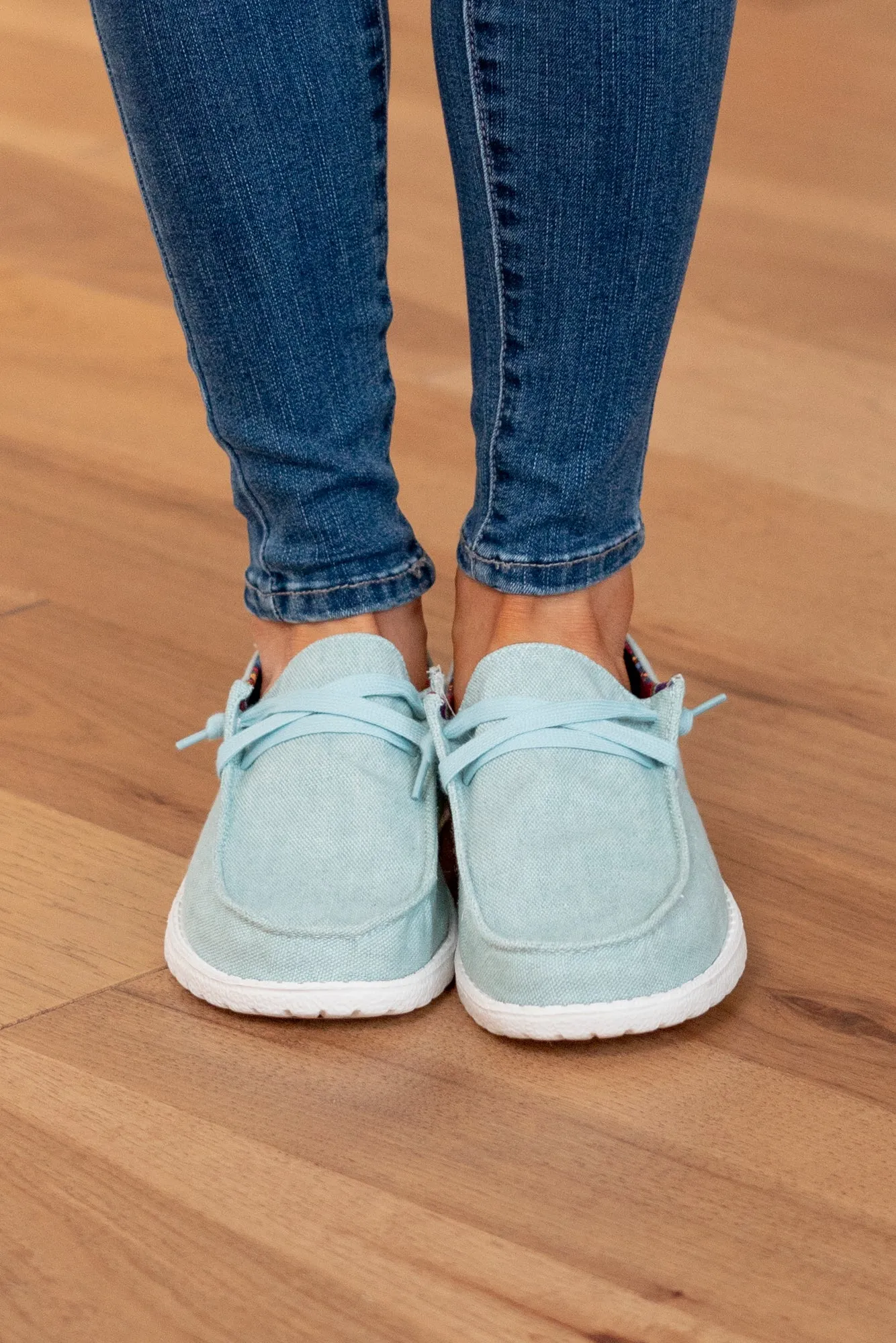 Holly Boat Shoes - Turquoise