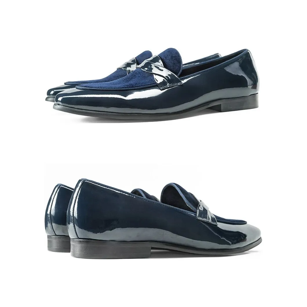 LaceLux Exotic Lace-Up Loafers