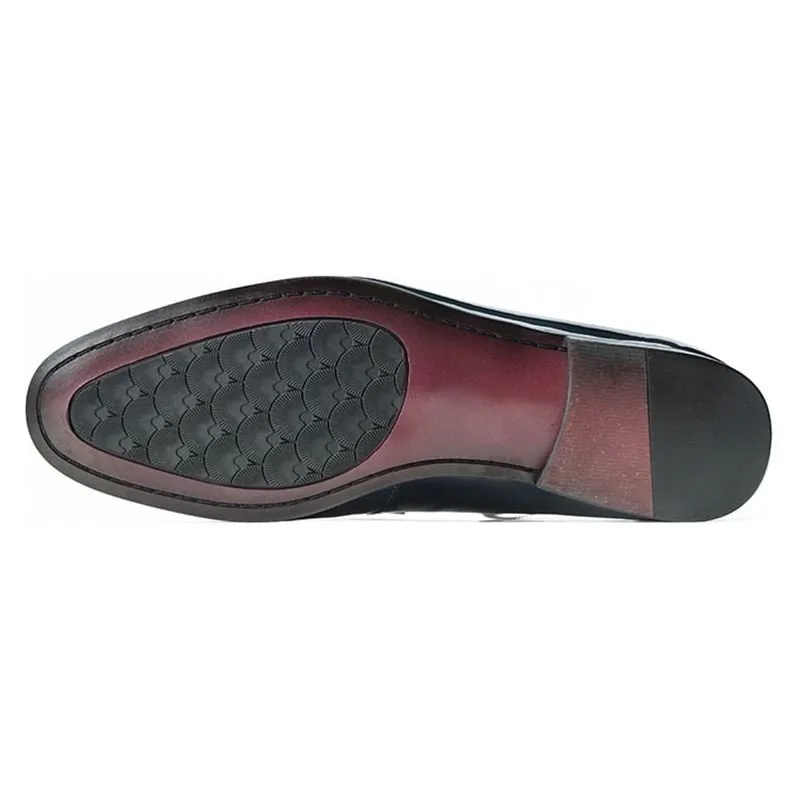 LaceLux Exotic Lace-Up Loafers