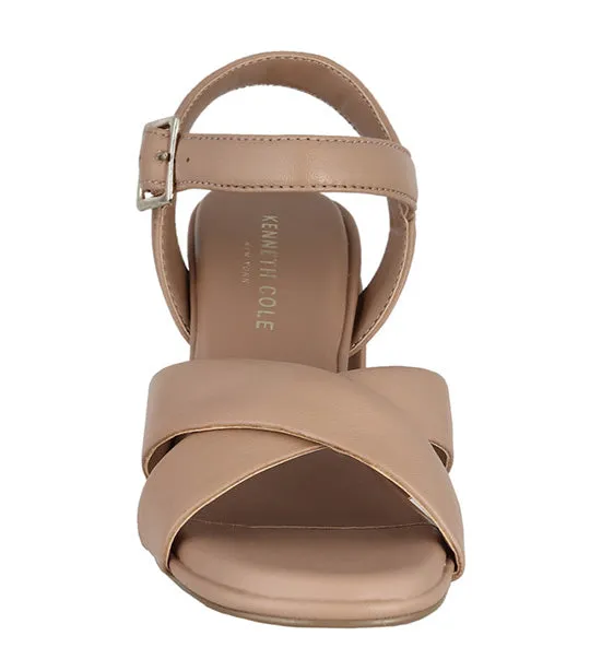 Lessia Platform Sandal Tan