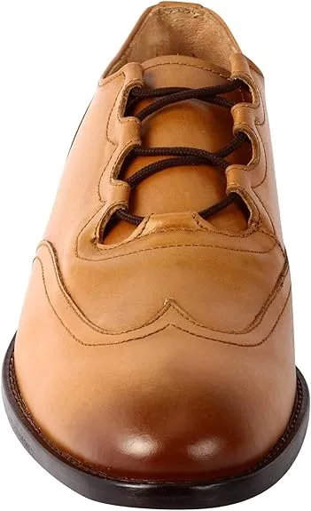 Libertyzeno Men's Wingtip Oxford Lace Up Dress Shoes Size 9.0 Pair of Shoes