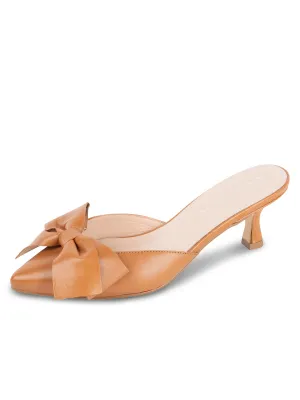 Malibu Kitten Heel Mule