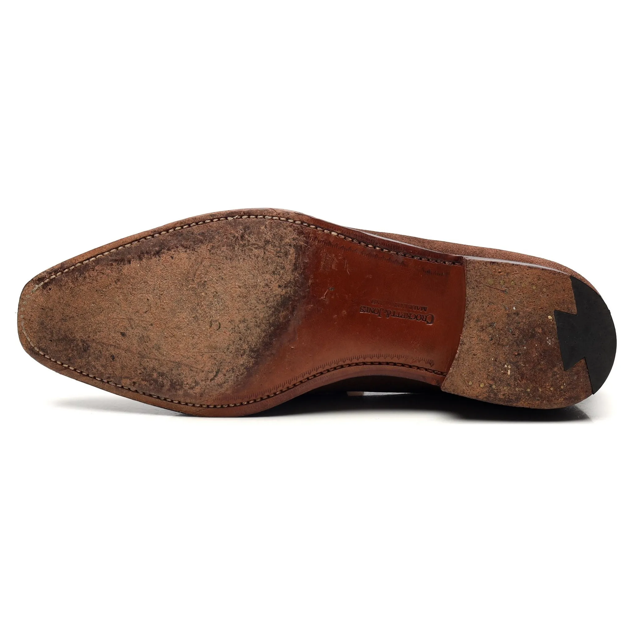 'Merton' Brown Suede Loafers UK 7.5 E