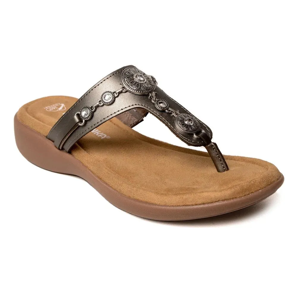 Minnetonka Brecca Leather - Womens Sandals