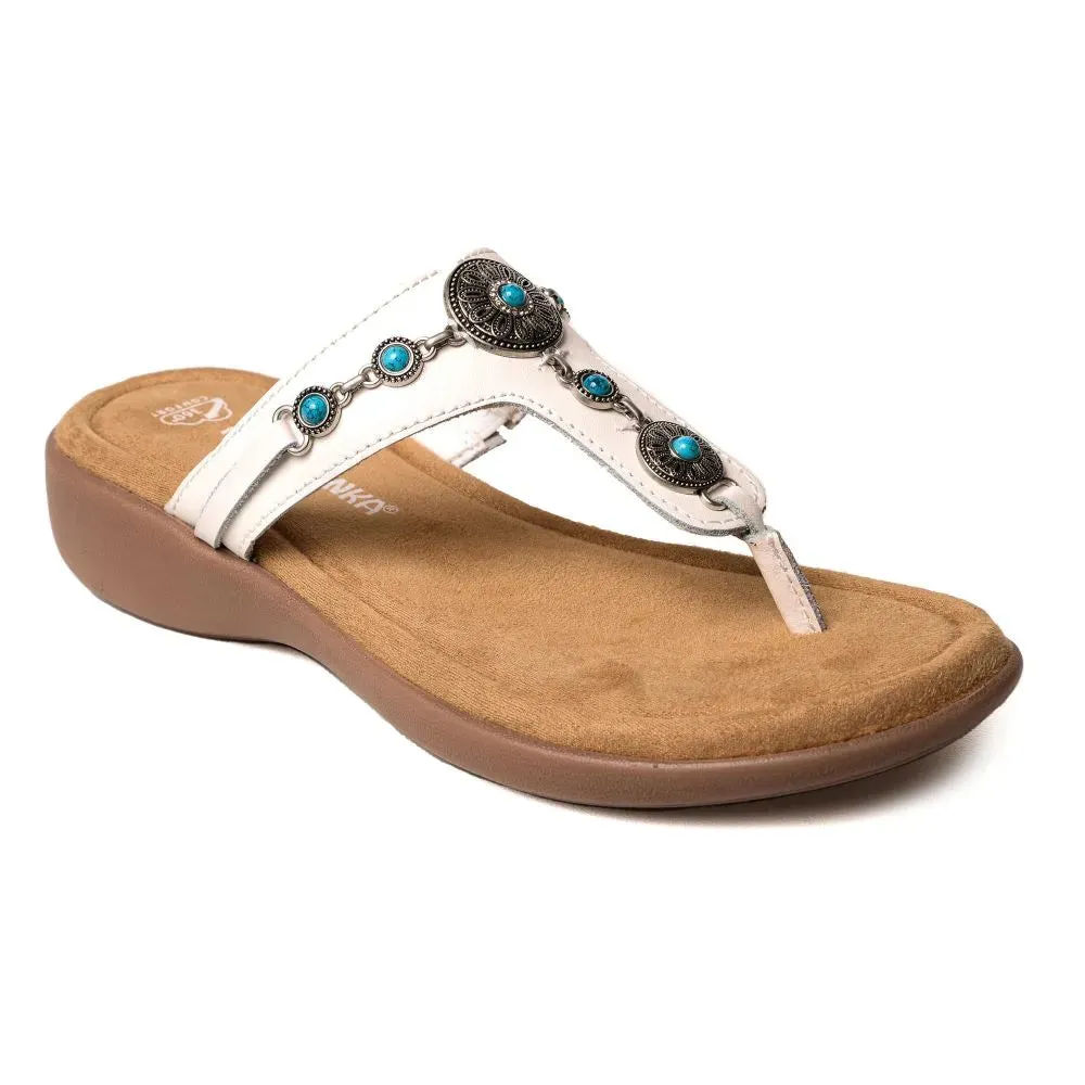 Minnetonka Brecca Leather - Womens Sandals