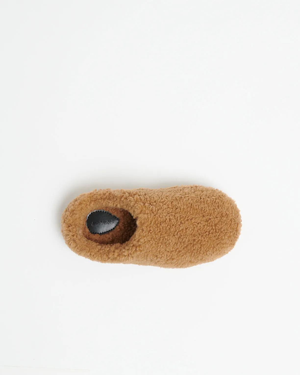 Misha Hazelnut Bouclette Slipper