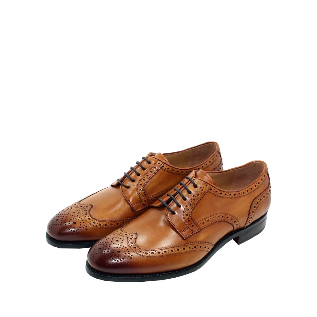 Norberto Handpainted Box Calf Wingtip