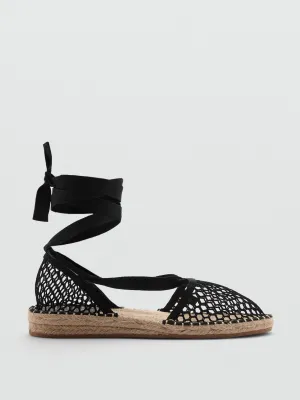 Openwork espadrilles