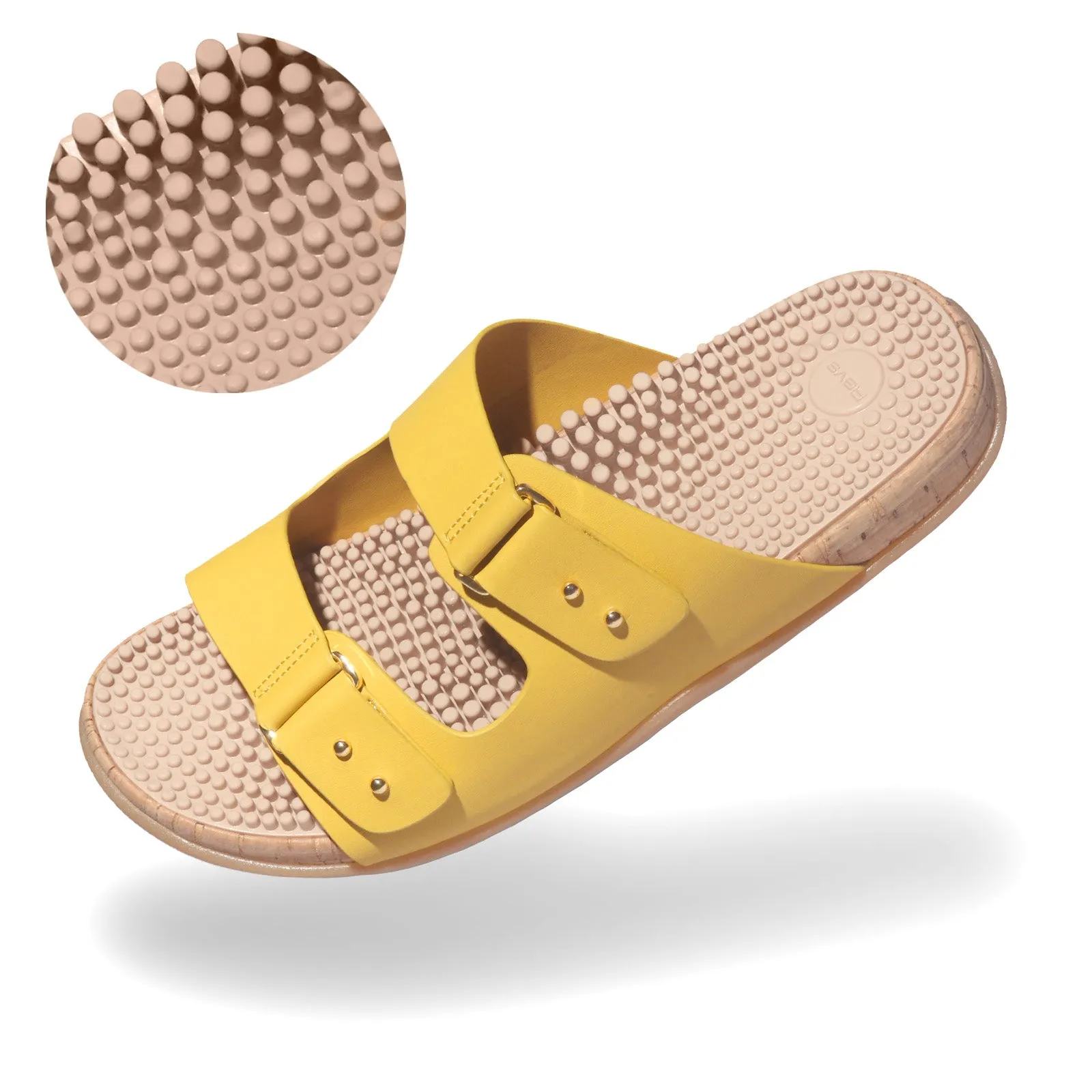 Shiel – Double Strap Reflexology Sandals