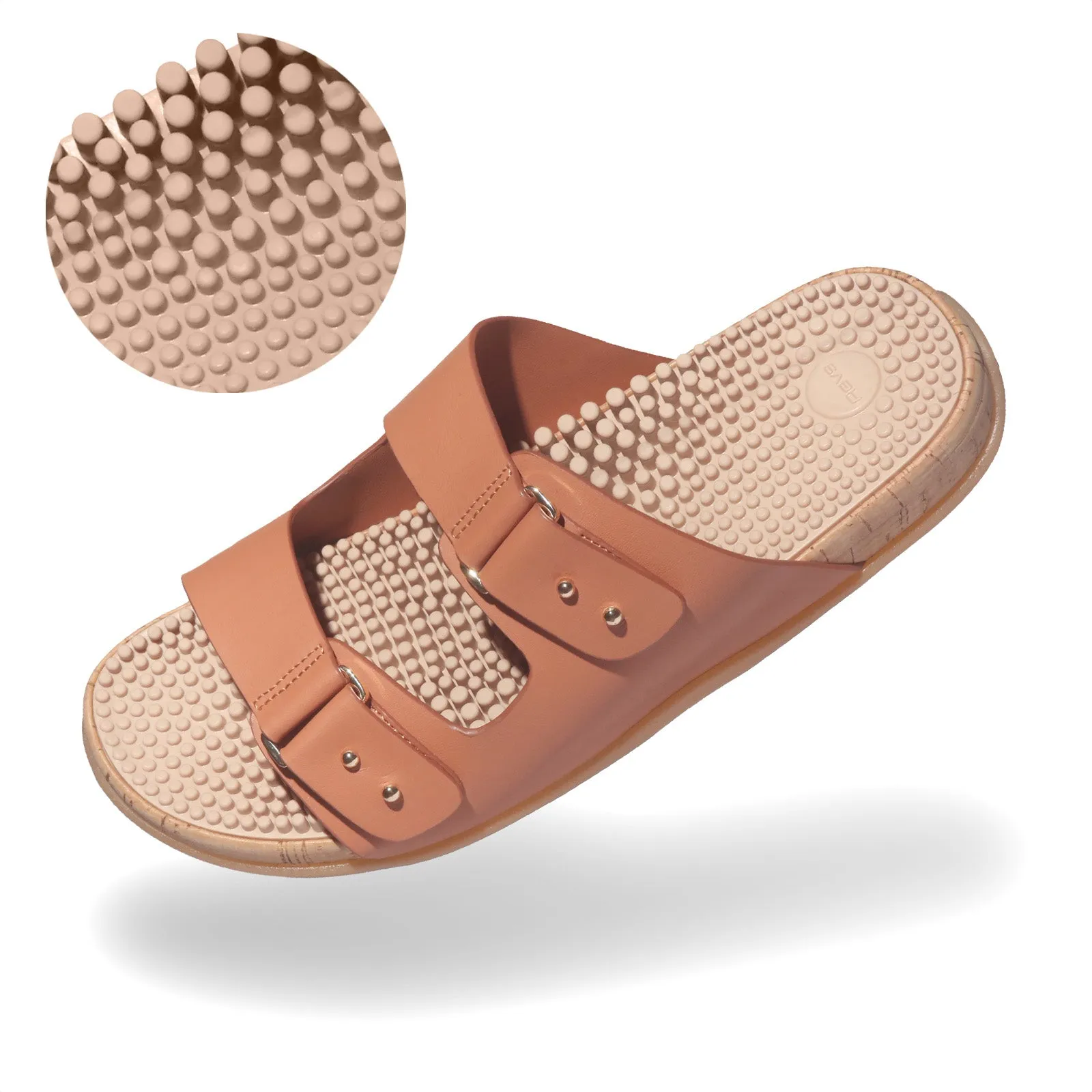 Shiel – Double Strap Reflexology Sandals