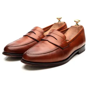 Shipton & Heneage 'Wilton' Tan Brown Leather Loafers UK 9 E