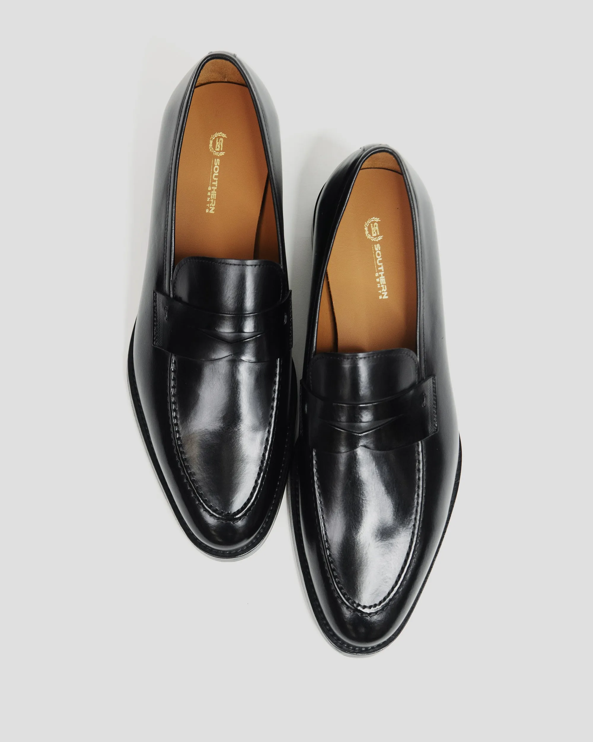 Smithson Penny Loafer  V2– Black