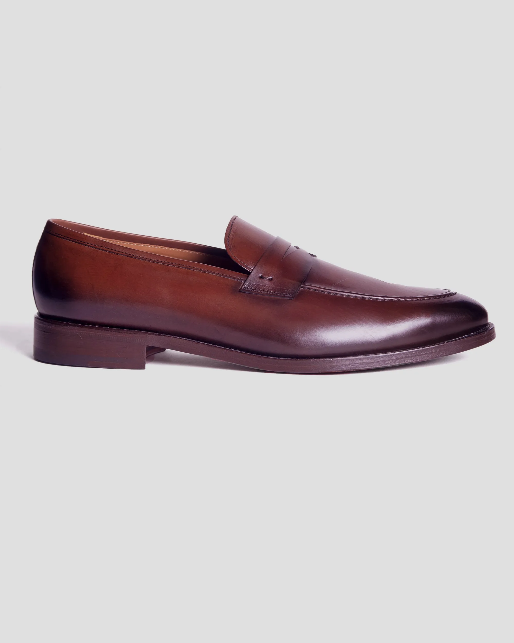 Smithson Penny Loafer V2 – Dark Brown