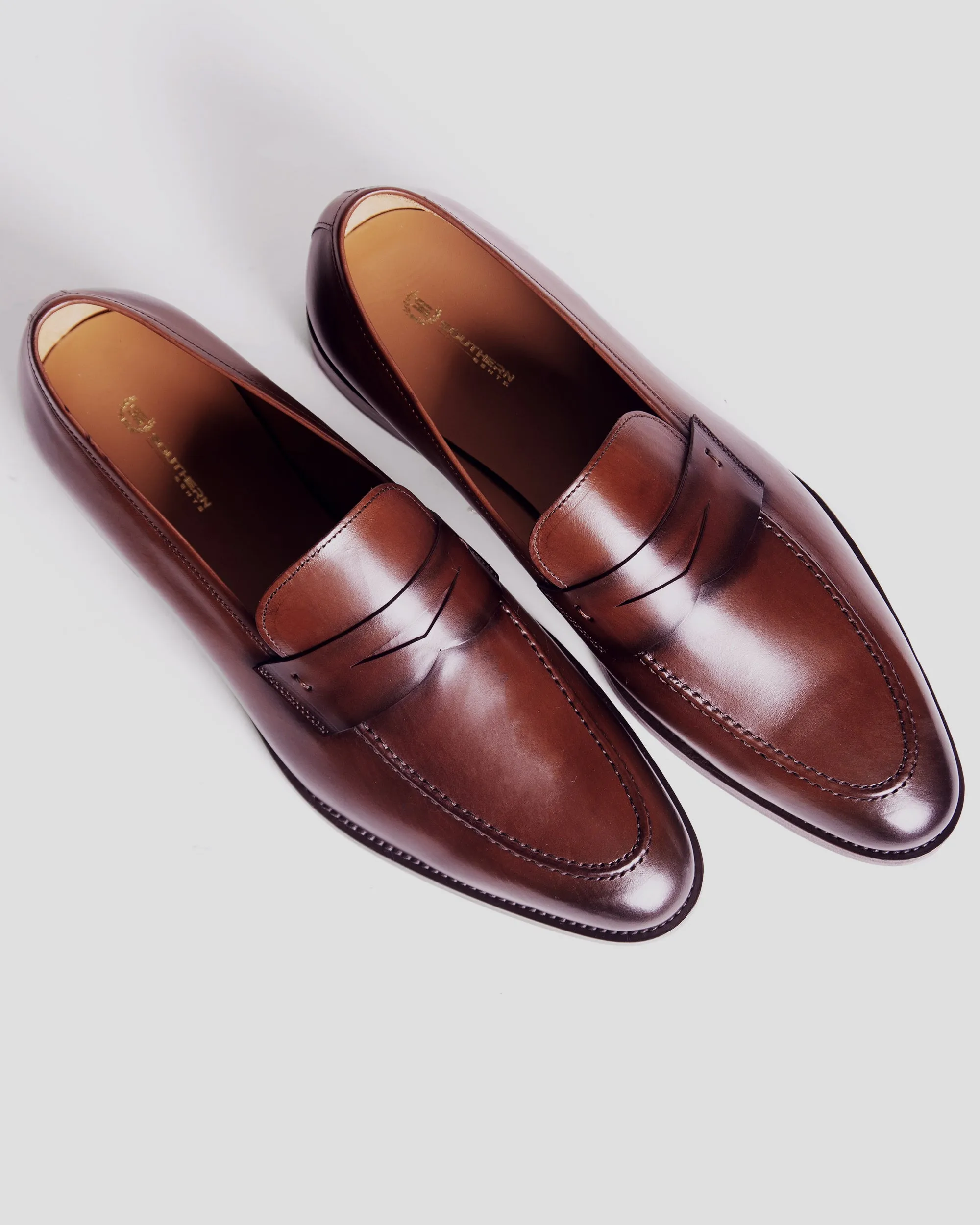 Smithson Penny Loafer V2 – Dark Brown