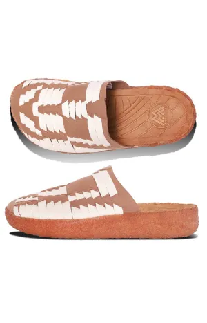 Thunderbird Suede Vegan Leather Sandals - Walnut