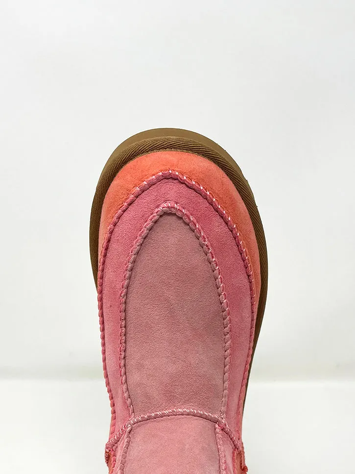 Tschabalala Self x UGG Classic Mini Repeated, Pink