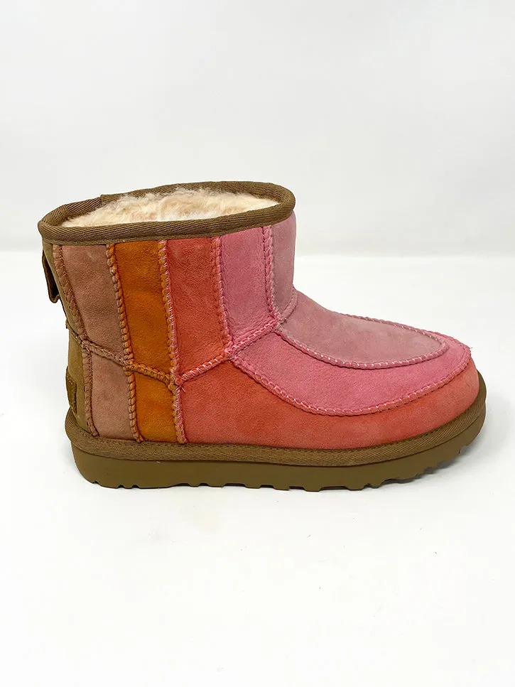 Tschabalala Self x UGG Classic Mini Repeated, Pink