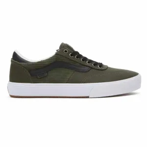 Vans MN Gilbert Crockett Corduroy Olive Black Skate Shoes