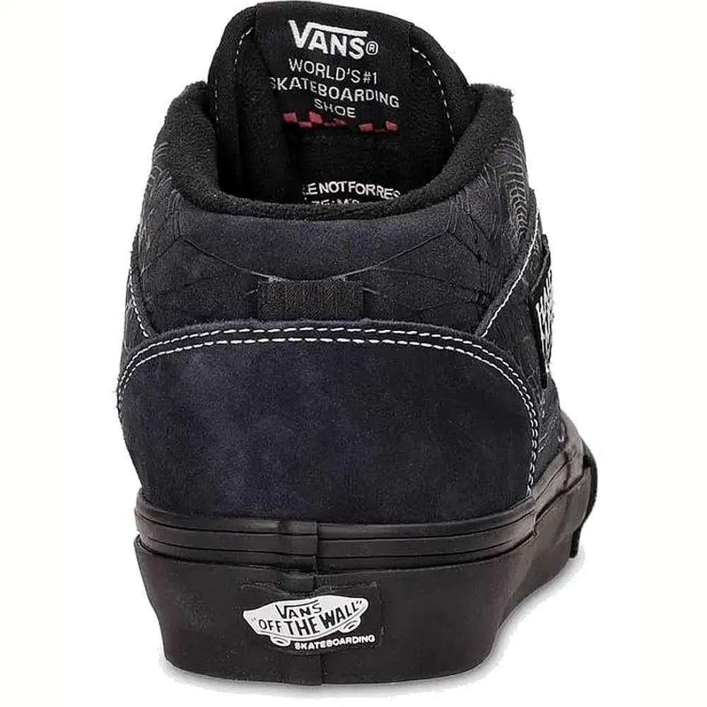 Vans Skate Half Cab Web Dark Grey Black Skate Shoes