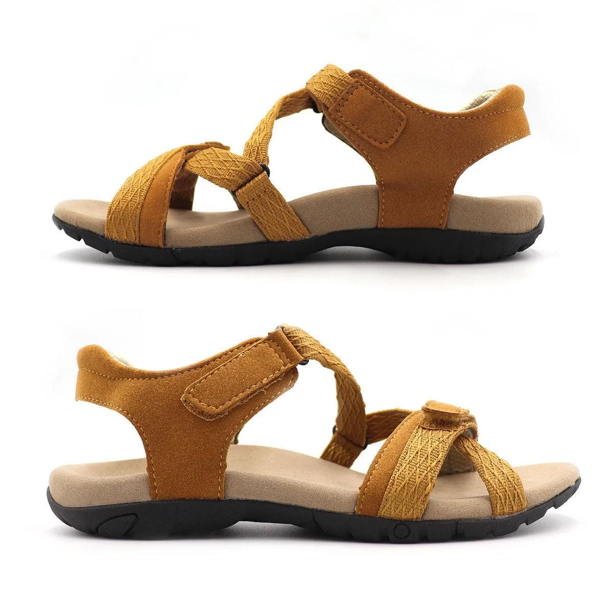 Zullaz Fiona Honey Orthotic Sandal